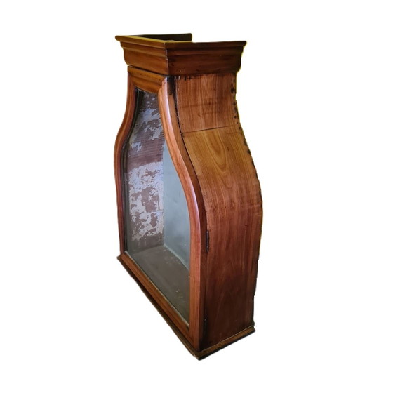 Image 1 of Vitrine de table Empire en acajou