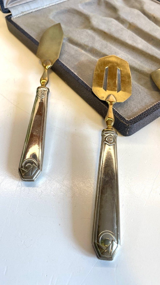 Image 1 of Service à DESSERT Art Déco