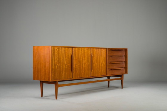 Image 1 of Buffet Type 214 en teck du Mid Century par Heinrich Riestenpatt pour RT Möbel, années 1960