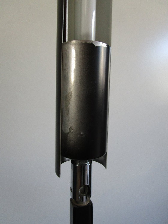 Hala Zeist, Nederlands design vintage bureaulamp. – Bureaulampen, Metal, Chrome (photo 6 of 17)