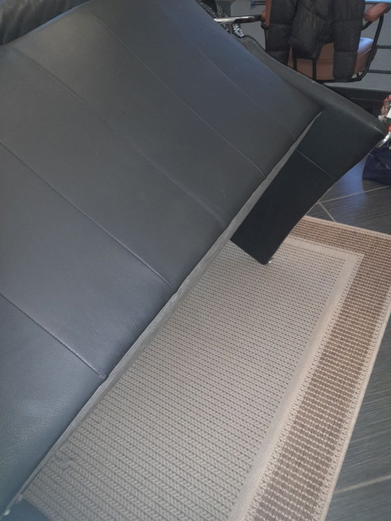 Sofa – W. Schillig, 2 Sitzer Sofas, Leder (photo 4 of 8)