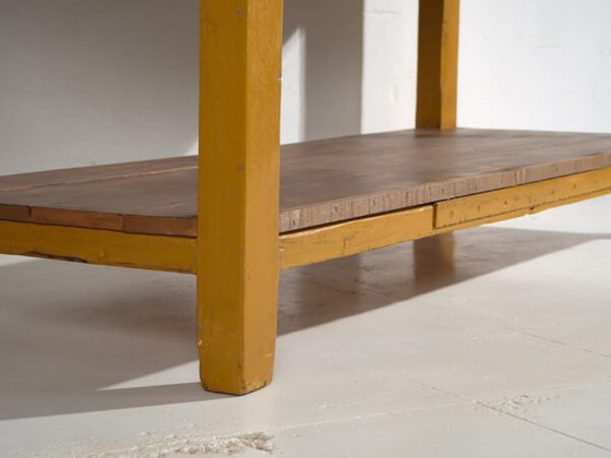 Antique long table with lower tray (c.1920) #17 – Dining tables, Rustic (photo 30 of 40)