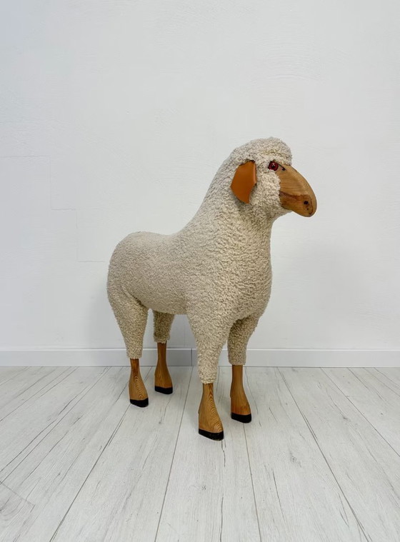 Image 1 of Vintage Hanns-Peter Krafft for Meier Germany Sheep Figure 60s