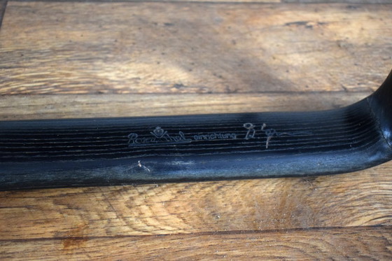 Image 1 of Sillones de cuero de mediados de siglo de Burkhard Vogtherr para Rosenthal, década de 1970, juego de 2