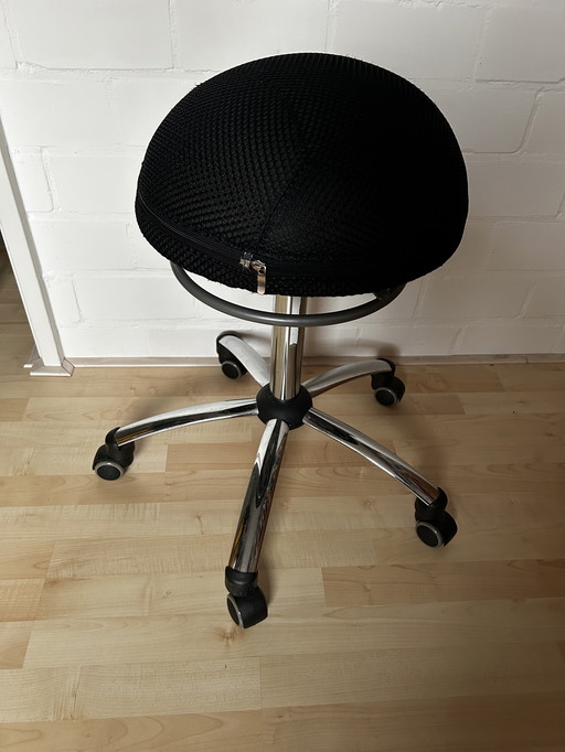 Stool With Wheels Height Adjustable