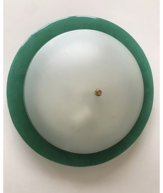 Image 1 of Vintage Ceiling Lamp by Giberti Illuminazione - Murano Italy