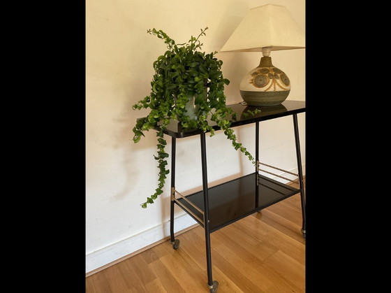 Image 1 of Authentische dänische Keramiklampe von NOOMI BACKHAUSEN – für Søholm Stentøj – skandinavisches Design – 1960er Jahre