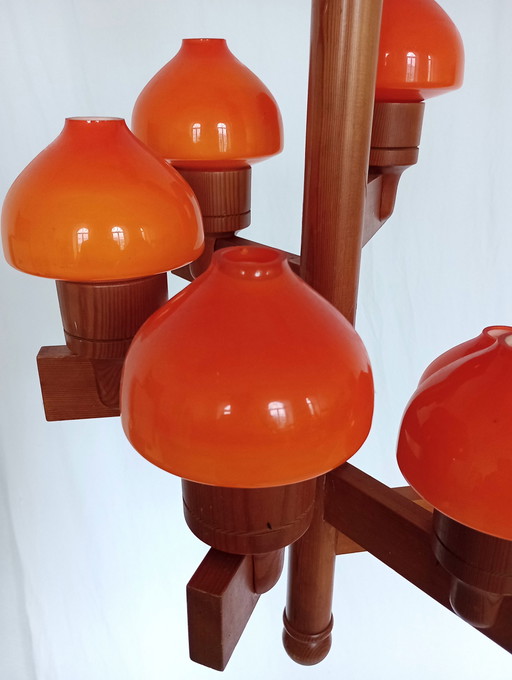 Lampadario svedese Aneta 1960