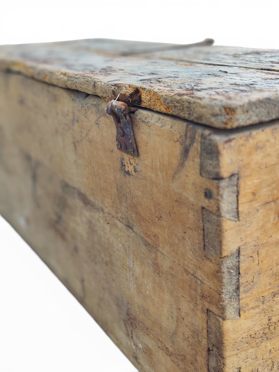 Baule italiano dei primi del XIX secolo – Armadi contenitori, Iron, Wood (photo 7 of 10)