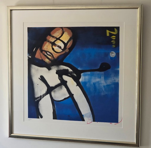 Herman Brood – Der Golfer – 76/100 – Handsigniert
