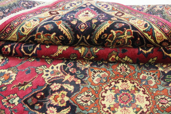 Image 1 of Original Perserteppich Keschan,Kashan Rot 331 x 286 cm Top Zustand Klassik Alt