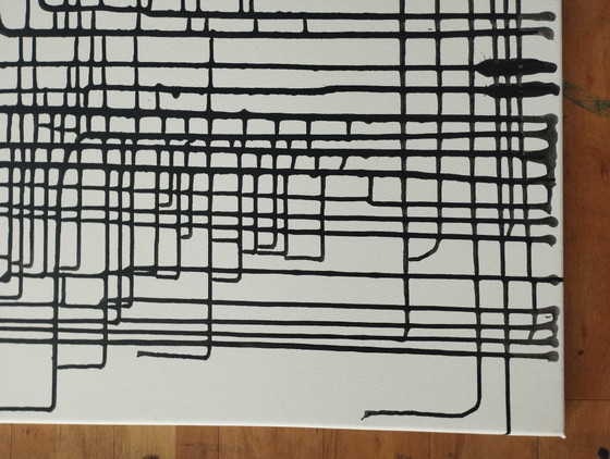 Natia Antadze Abstrakte Komposition XXL – Gemälde & Zeichnungen, Canvas (photo 12 of 15)
