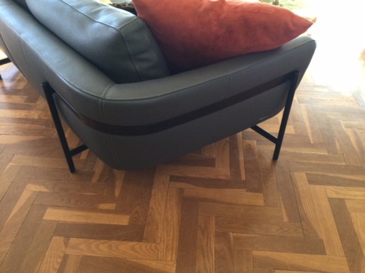 Canapé Cuir - 3 Places - Roche Bobois