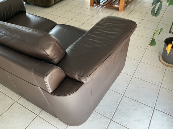 Image 1 of Tweezitsbank van het merk Natuzzi