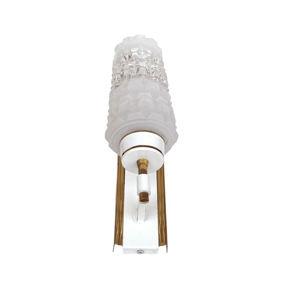 Lampada da parete Vintage Hollywood Regency, Germania, Sölken Leuchten, anni '70. – Illuminazione, Glass (photo 6 of 13)