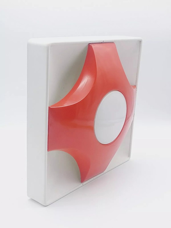Image 1 of Applique da parete Pop Art di Sölken Leuchten Germania, anni '70, lampada da parete Space Age, arredamento Eames Era di metà