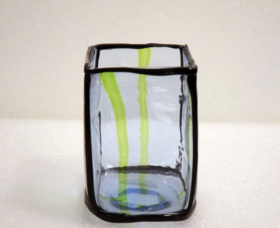 Image 1 of Fulvio Bianconi for Venini, Epipedos vase, 1990s