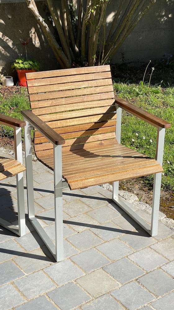 Image 1 of Pair of Esprit Karin Mobring armchairs from Ikea