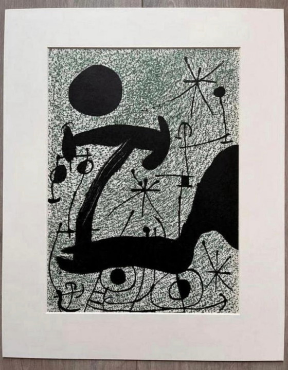 Image 1 of Joan Miro 1893-1983 / Beautiful Lithograph 43x53 cm.