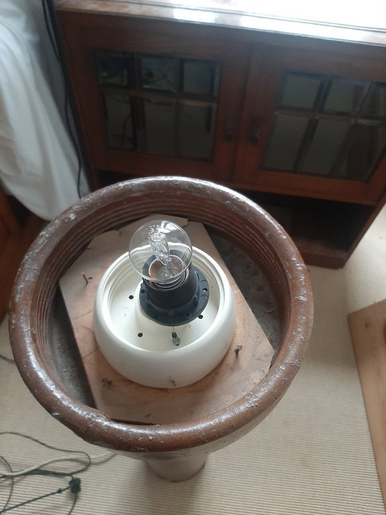 Image 1 of Lamp gemaakt van oude rioolbuis