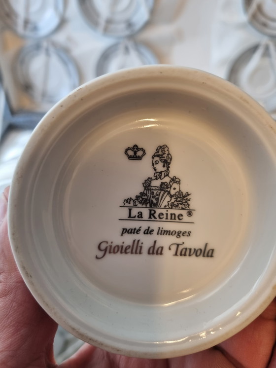 Image 1 of Servizio caffè/tè in porcellana Gioielli da Tavola NUOVO