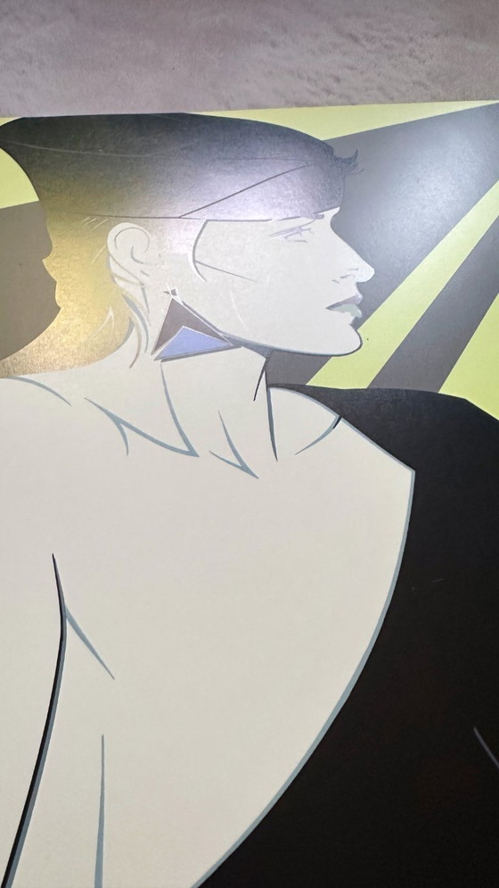 Image 1 of Patrick Nagel 80s poster art print litografía Isetan Japan