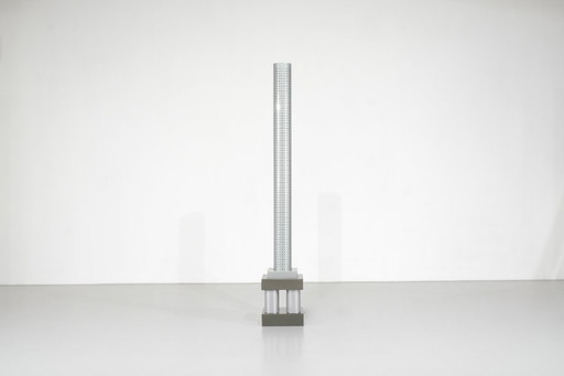 "Chicago Tribune" floor lamp by Matteo Thun for Bieffeplast, Italy, 1985.