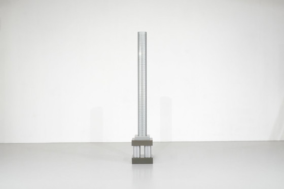 Image 1 of "Chicago Tribune" floor lamp by Matteo Thun for Bieffeplast, Italy, 1985.