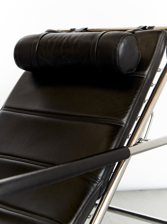 Image 1 of Chaise longue e pouf "Genni" di Gabriele Mucchi per Zanotta