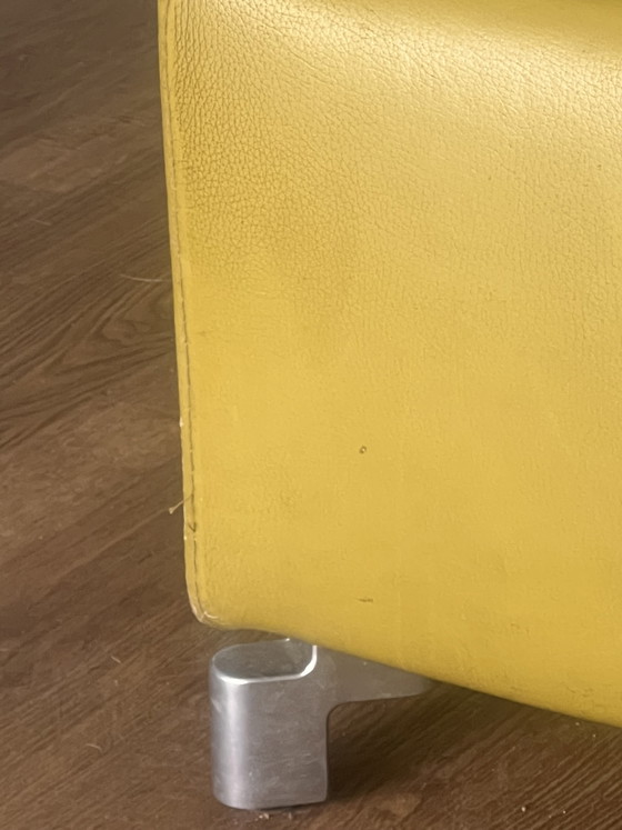 Sofá de cuero de 3 plazas Leolux Faya Lobi – Leather, Aluminium (photo 6 of 9)