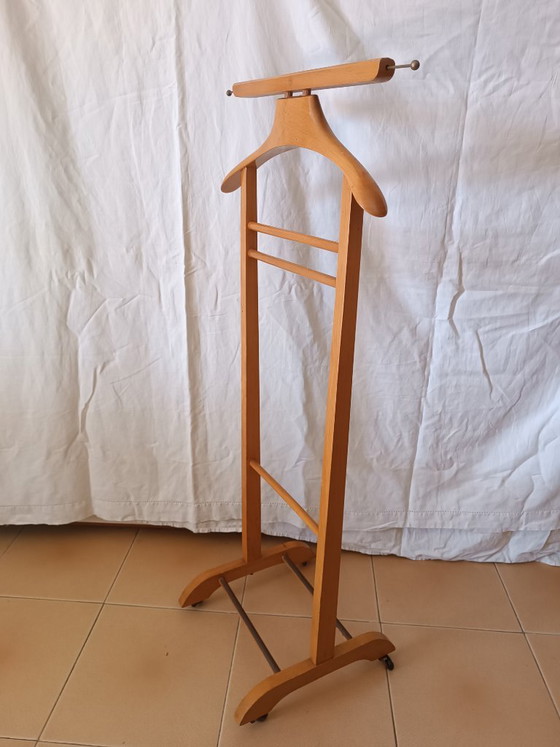 Servomuto Fratelli Reguitti by Ico Parisi (Italia anni '50), Appendiabiti, Legno, Metallo, Marrone, Vintage (foto 8 di 10)