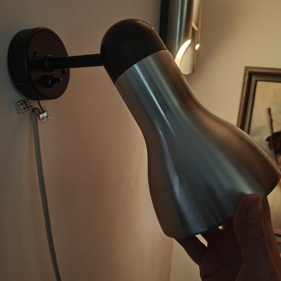Image 1 of Lampada da parete Staff Leuchten 7410-18 con scatola originale – Design tedesco dell'era spaziale