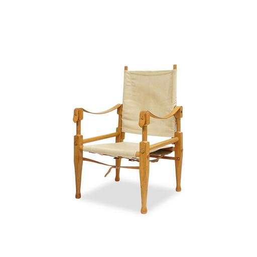 Wilhelm Kienzle Safari Stoel | jaren 50 Vintage Fauteuil Mid Century