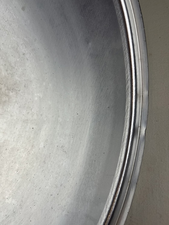 Image 1 of Rare Osram HQL industrial pendant light with large aluminum reflector, 53cm