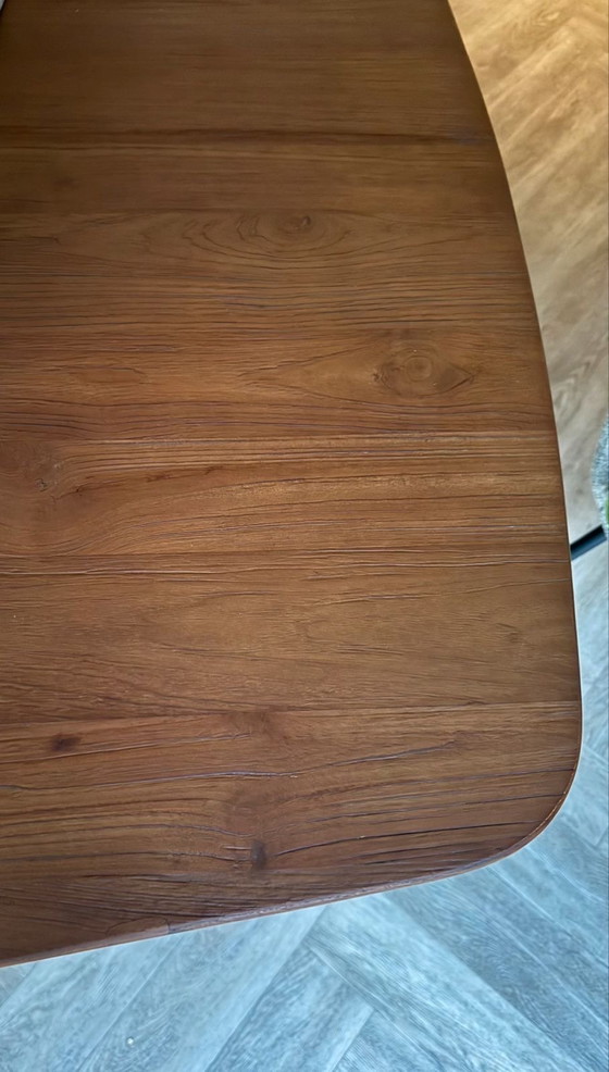 Image 1 of Danish oval dining table 265x115cm