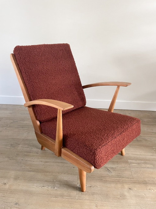 Vintage Sessel | Neu gepolstert | Terra | Guell Lamadrid