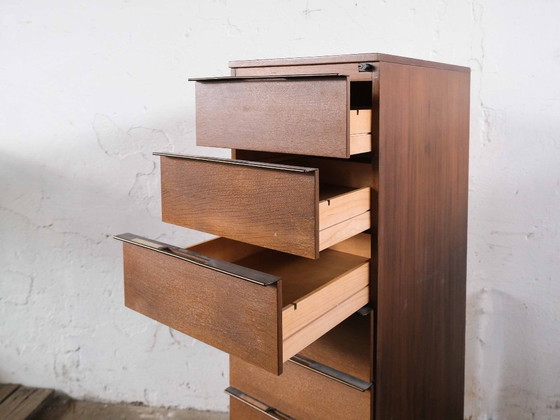 Cassettiera vintage design industriale loft con cassetti, Cassettiere, Legno, Marrone (foto 7 di 7)