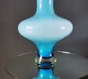Vase en verre d'Empoli, Italie, Toscane, années 1960