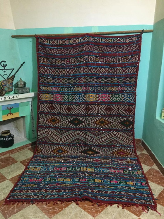 Image 1 of Grand Vintage Boujad, Berber Rug 5MX2.5