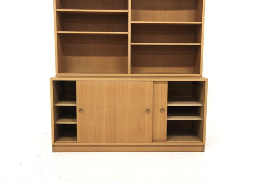 Image 1 of Scandinavische eikenhouten boekenkast "Öresund", Børge Mogensen, Zweden, 1960
