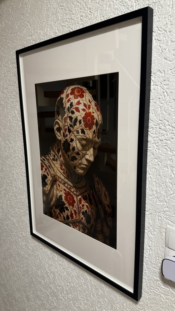 Image 1 of Kintsugi Samurai von Rotan Hunt Wandbild 