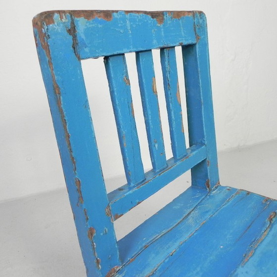 Image 1 of Set van 2 vintage kinderstoelen, jaren '50