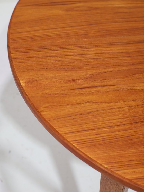 Image 1 of Extendable dining table Omann Jun 55 teak vintage Danish