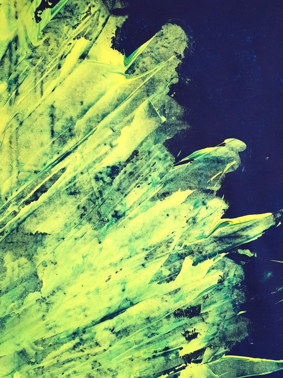 Image 1 of Jürgen Angeler - Levendig neongeel