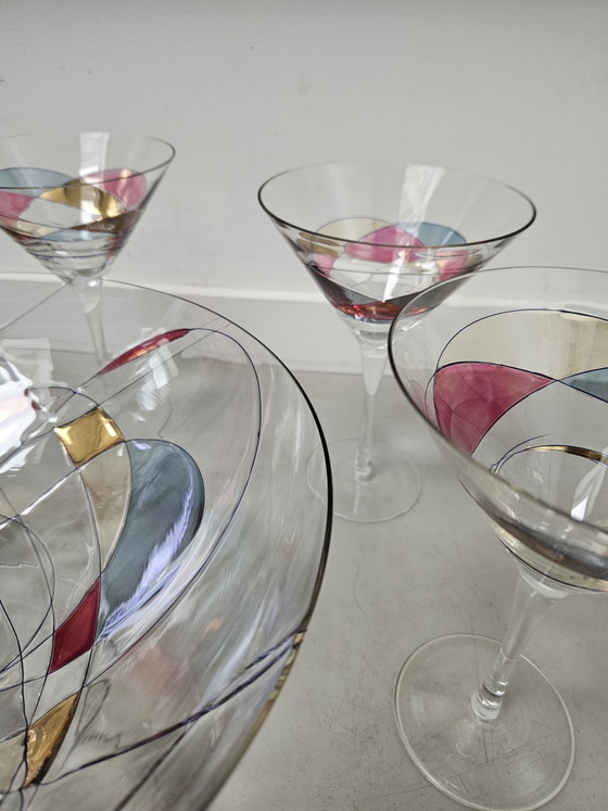 Image 1 of Antoni Barcelona Sagrada Martini glazen en schaal