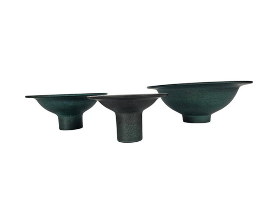 Image 1 of Cor Unum - Theo Potmeer/Bart Reeser - set vaso/candelabro - anni '80