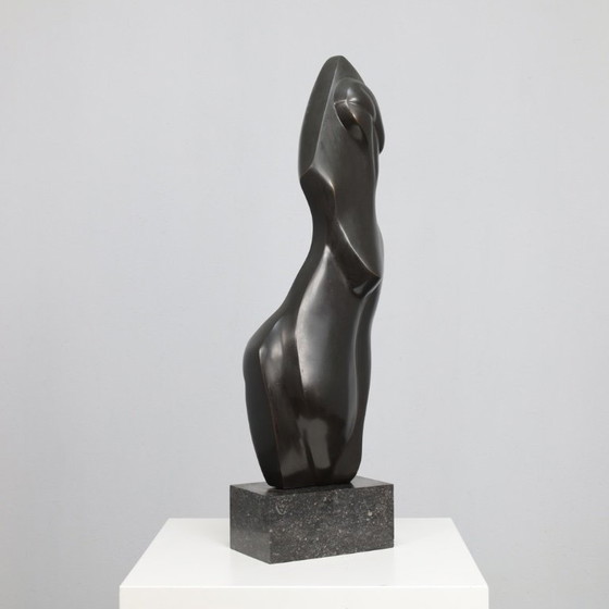 Image 1 of Bronze Woman Figure Sculpture by Francine Govers, Netherlands, 1990s