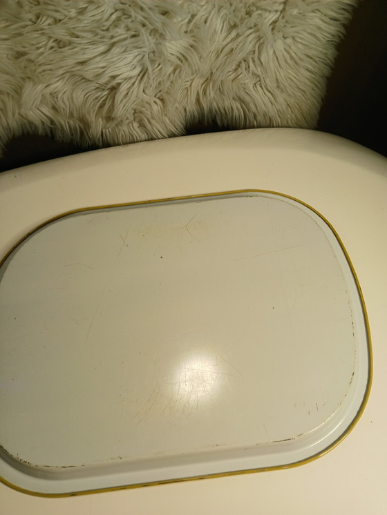 Image 1 of Vassoio di metallo con Santa María di Keith Cresswell