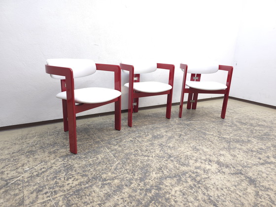 Image 1 of Pozzi Pamplona Stoelen Designerstoelen Lederen stoel Design