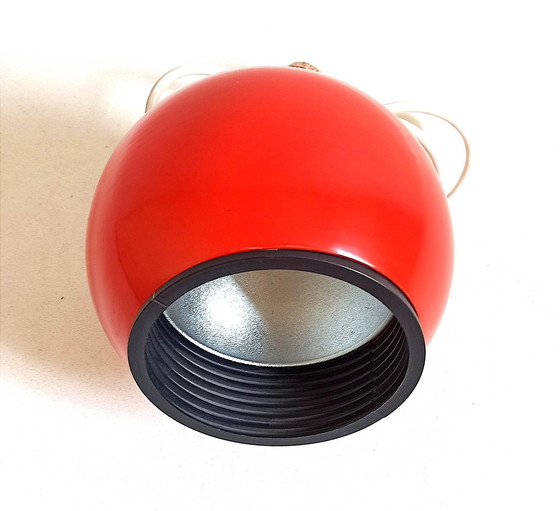 Image 1 of Lita ball lamp bright red Space Age 70s